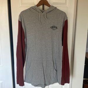 Vans OTW mens long sleeve shirt - hoodie size large